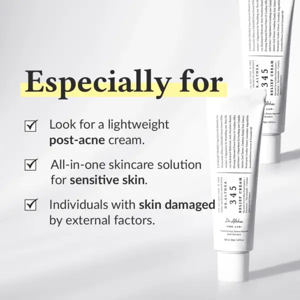Dr.Althea 345 Relief Cream 50ml - Image 4